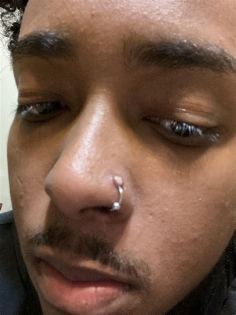 Nose Piercing Hole Without Ring