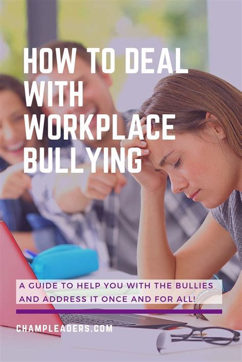 How To Deal With Workplace Bullying Workplace Bullying Bullying Workplace