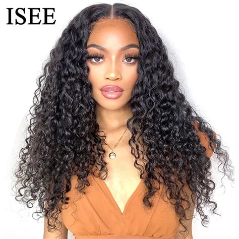 Wear Go Glueless Wig ISEE HAIR Brazilian Water Wave X Lace Closure Wigs X HD Lace