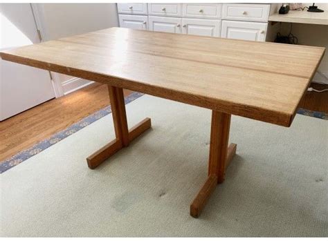 Wood Welded® Bally Block Butcher Block Dining Table Clearing House Estate Sales Butcher