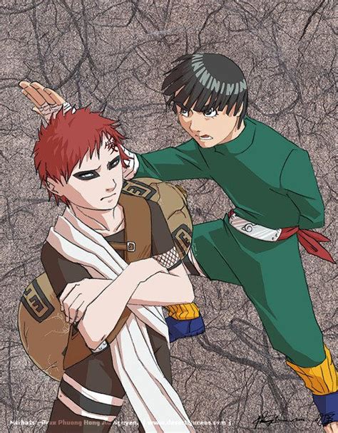 Gaara And Lee By Meibatsu On Deviantart