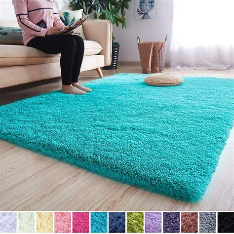 Lochas Ultra Soft Indoor Modern Area Rugs Fluffy Living Room Carpets