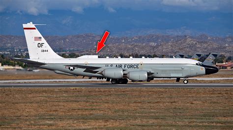 Rc 135 Rivet Joint Surveillance Jet Emerges With Puzzling New Modification