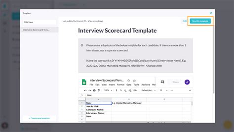 Interview Scorecard Template Excel Included For Better Hiring