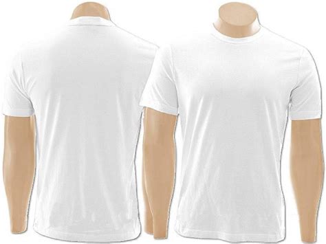 Kit Com 5 Camisetas 100 Algodão Branca Elo7 Produtos Especiais