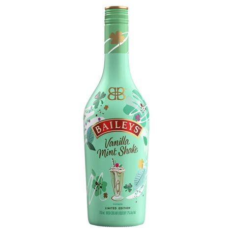 Baileys Vanilla Mint Shake Irish Cream Liqueur Reservebar
