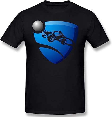 Rocket League Cotton Tee Fashion Short Sleeve Shirt Classic Top For Men