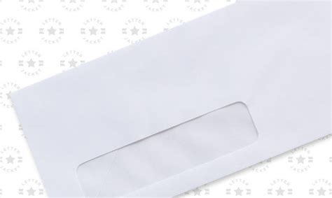 Custom Printed 10 Standard Window Envelopes