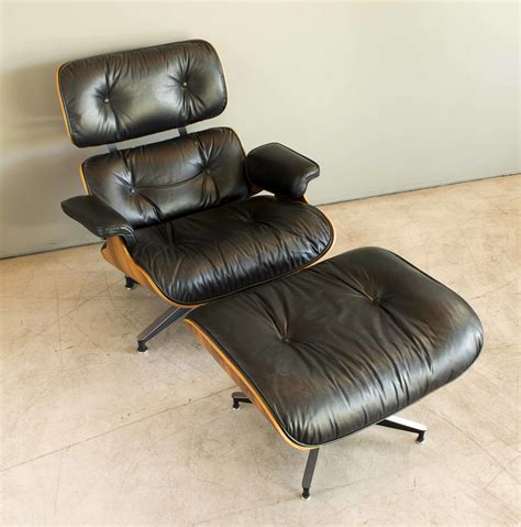 Charles And Ray Eames Designed Lounge Chair And Ottoman Witherells