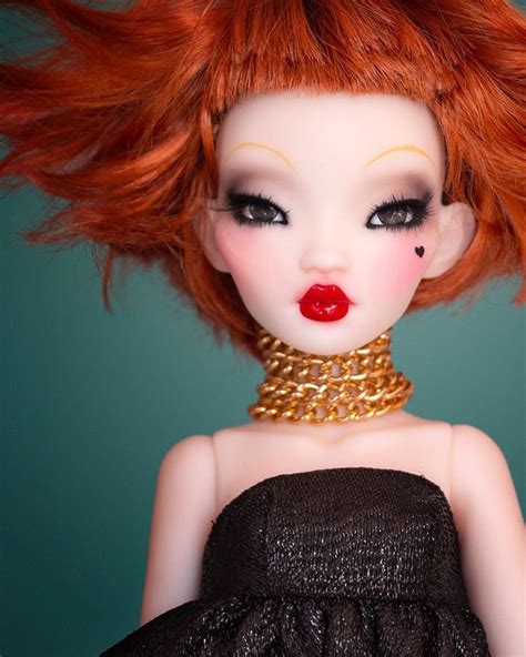 Pidgin Doll On Instagram “🔥red Hot Mamma🔥 Pidgindoll Discomakeup Redhair Bleachedbrows