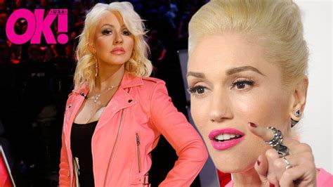 Ok Exclusive Diva Standoff Christina Aguilera And Gwen Stefanis Voice Feud Heats Up And Gets