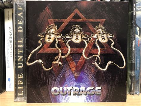 outrage life until deaf cd photo metal kingdom