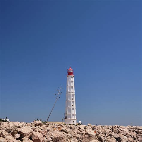 Lighthouse Farol Island Algarve Portugal Photograph By Guido