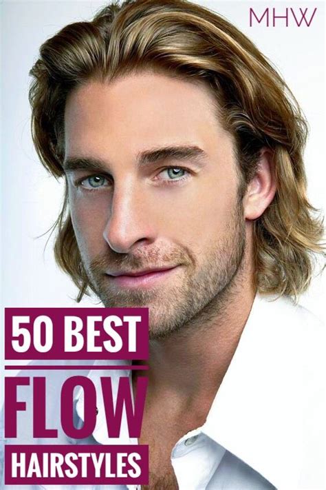 Outrageous Men Flow Hairstyle