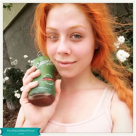 Redhead Next Door How Many Would Buy Truckload Of Coconut Water For Ophelia