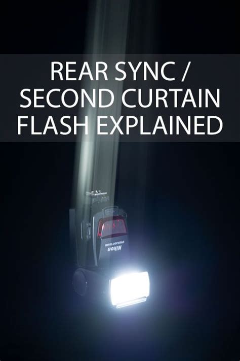 Rear Sync Or Second Curtain Flash Explained Speedlight Photography