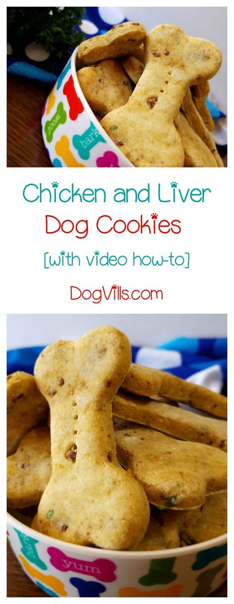 This is so, since the liver is an important organ for your furry friend. Easy Homemade Chicken and Liver Dog Cookies | Recipe | Dog ...