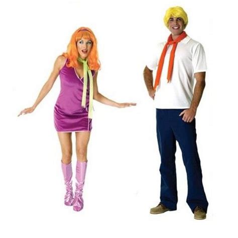 Scooby Doo Fred And Daphne Halloween Costume For Couples Couples