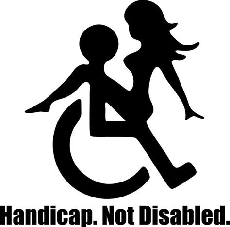 Funny Handicap Disabled Sex Vinyl Decal Sticker Car Truck Etsy