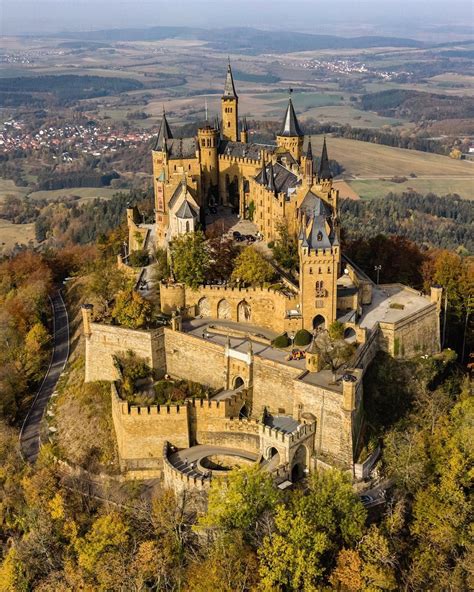 Hohenzollern Castle Baden Württemberg Hohenzollern Castle In Autumn