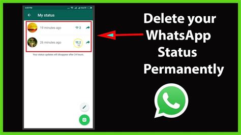 How To Delete Whatsapp Status Tomopm