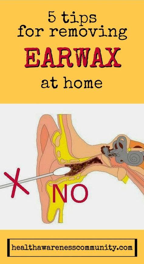5 Tips For Removing Ear Wax At Home Cleaning Your Ears Natural