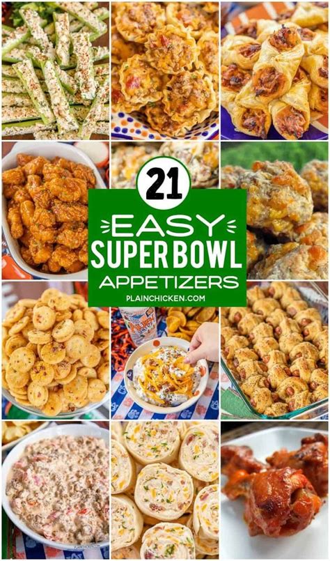 Easy Super Bowl Party Appetizers Easy Super Bowl Party Recipes 21
