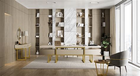 Luxurious Home Office Interior Design Ideas