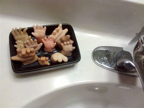 Creepy Hand Soap In My Sisters Bathroom Funny Pictures Quotes Pics