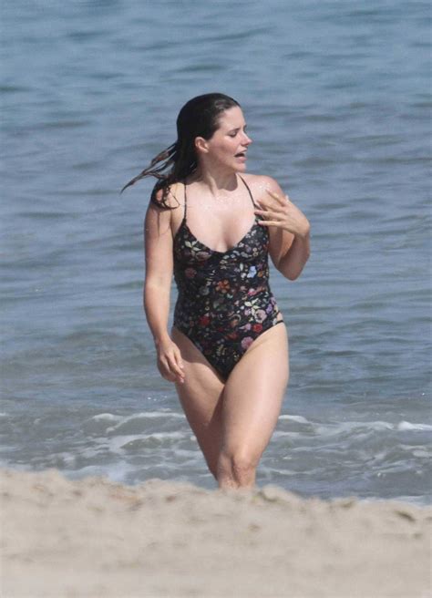 Sophia Bush In Bikini Swimsuit On The Beach In Malibu Celeb Donut 60450