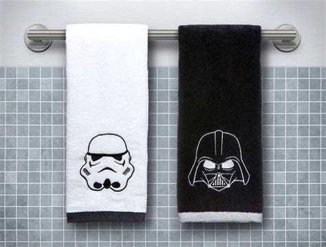 Star Wars Hand Towel Set Darth Vader Stormtrooper Star Wars Bathroom Star Wars Bathroom