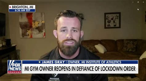 Mi Gym Owner Reopens In Defiance Of Lockdown Order Fox News Video