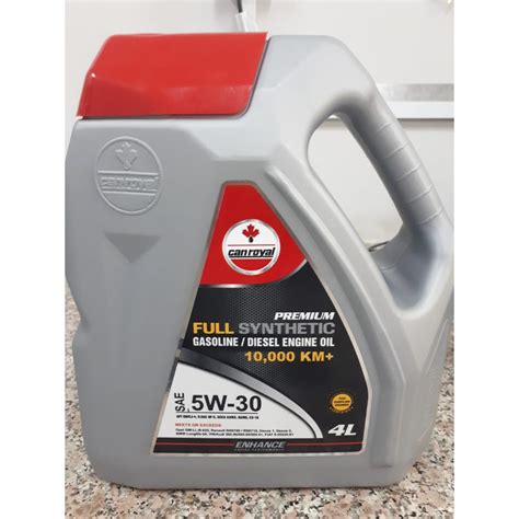 Canroyal Full Synthetic Engine Oil Sae 0w 20 Api Sp Gf 6 49 Off