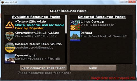 How To Download And Install Minecraft Resource Packs