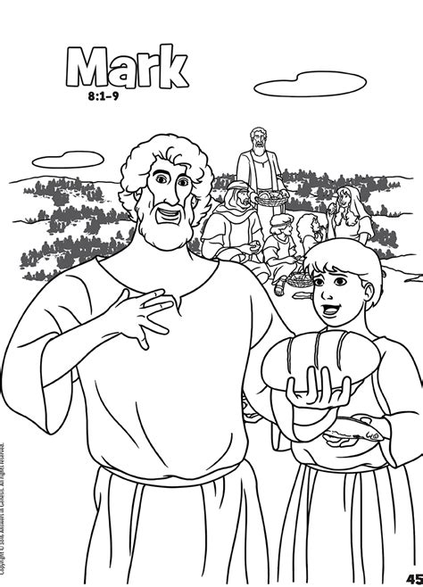 Here are the 15 most popular bible coloring pages: Mark: Books of the Bible Coloring (Kids Coloring Activity ...