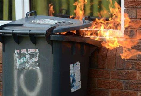 Spate Of Bins Fires Prompts Warning