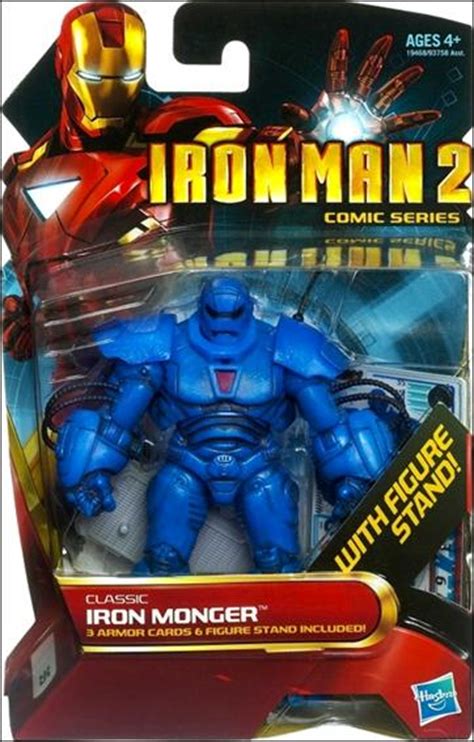 Robert downey junior plays tony stark and therefore the iron man in the movie iron man 1 and iron man 2. Iron Man 2 Classic Iron Monger (Comic Series), Jan 2010 ...