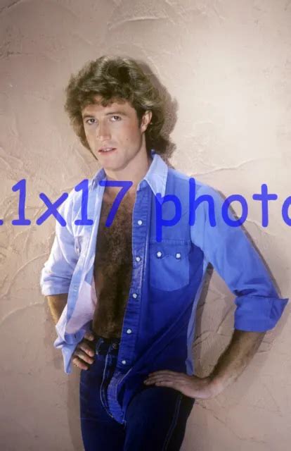 1406 ANDY GIBB BARECHESTED NOT SHIRTLESS BEE Gees 11X17 POSTER SIZE