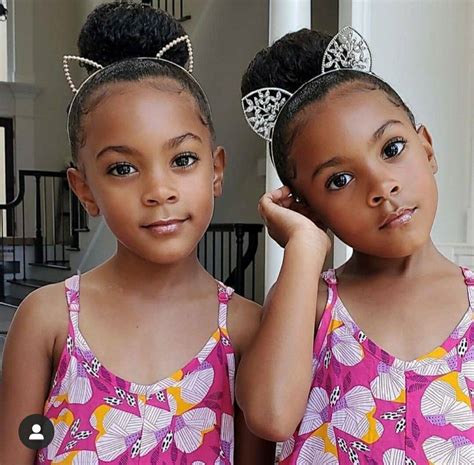 Pin by 𝕯𝖎𝖒𝖕𝖑𝖊 𝖉𝖔𝖑𝖑 on McClure Twins Baby girl items Twin baby girls Beautiful black babies