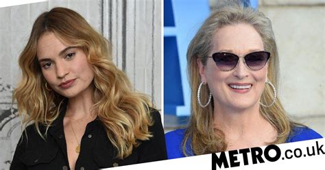 Mamma Mia Stars Lily James And Meryl Streep Are Related In Real Life