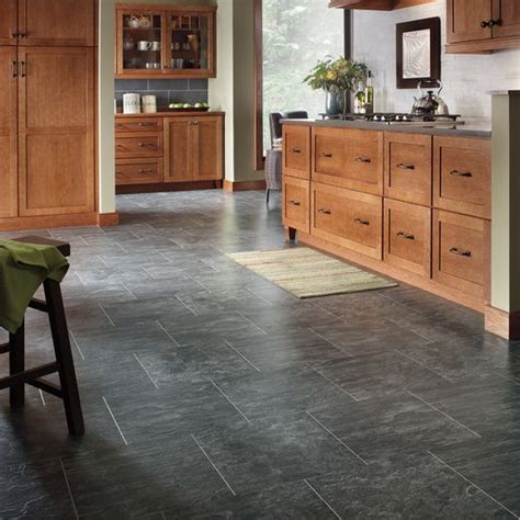 Because it's relatively easy to care for, it makes a viable option for kitchens, holding up well against food spills and foot traffic. Hardwood Floors and Laminate Flooring | Slate floor ...