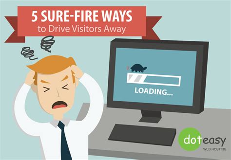 5 Sure Fire Ways To Drive Visitors Away Doteasys Official Blog The