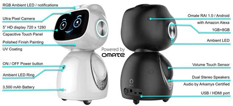 Omate Yumi An Android Powered Robot With Alexa Built In