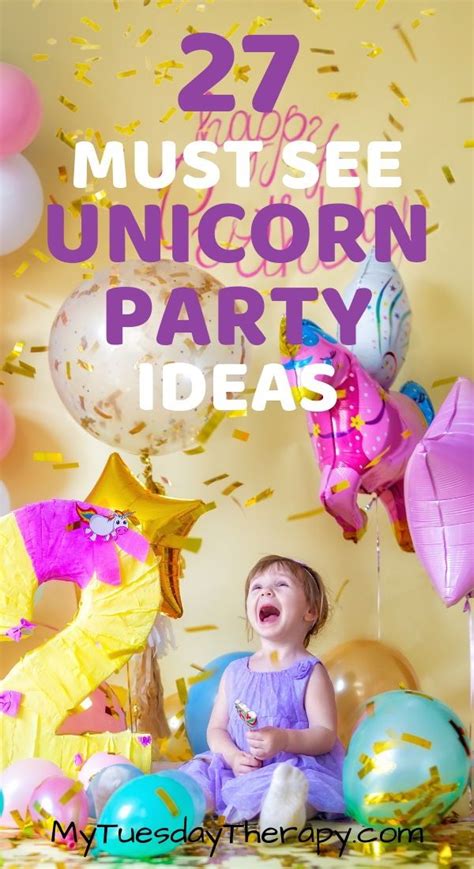 27 Sparkling Fun Unicorn Party Ideas Unicorn Birthday Parties