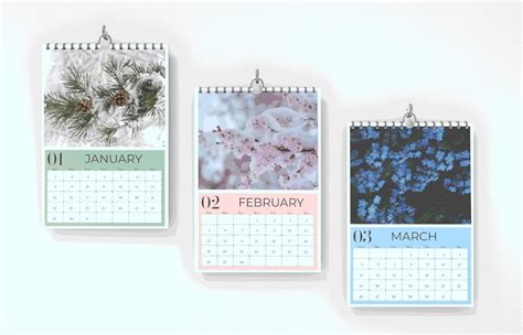 Calendarcalendar 2023 Nature On Behance
