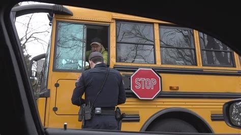 Police Cracking Down On School Bus Stop Arm Violators