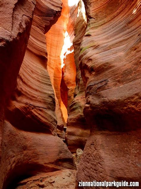Amazing Red Slot Canyon In Southern Utah