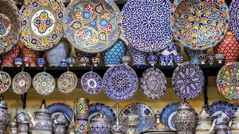 Moroccan Pottery And Ceramics Morocco Travel