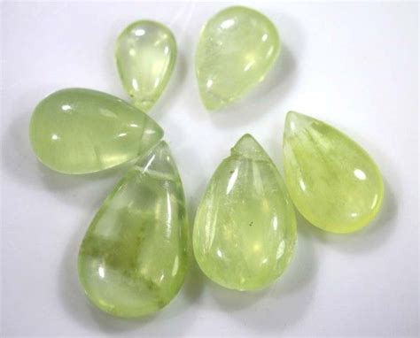 1215 Cts Prehnite Beads Parcel Adg 1443 Moonstone Beads Gemstone