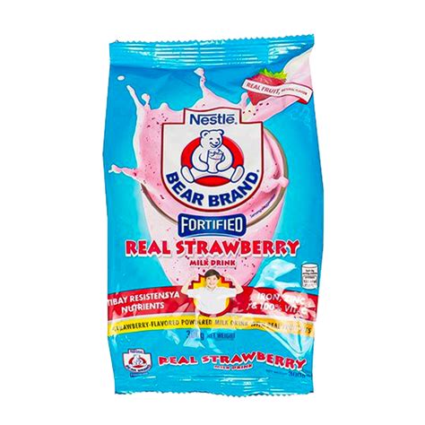 Bear Brand Powdered Milk Drink Strawberry 300g Csi Supermarket